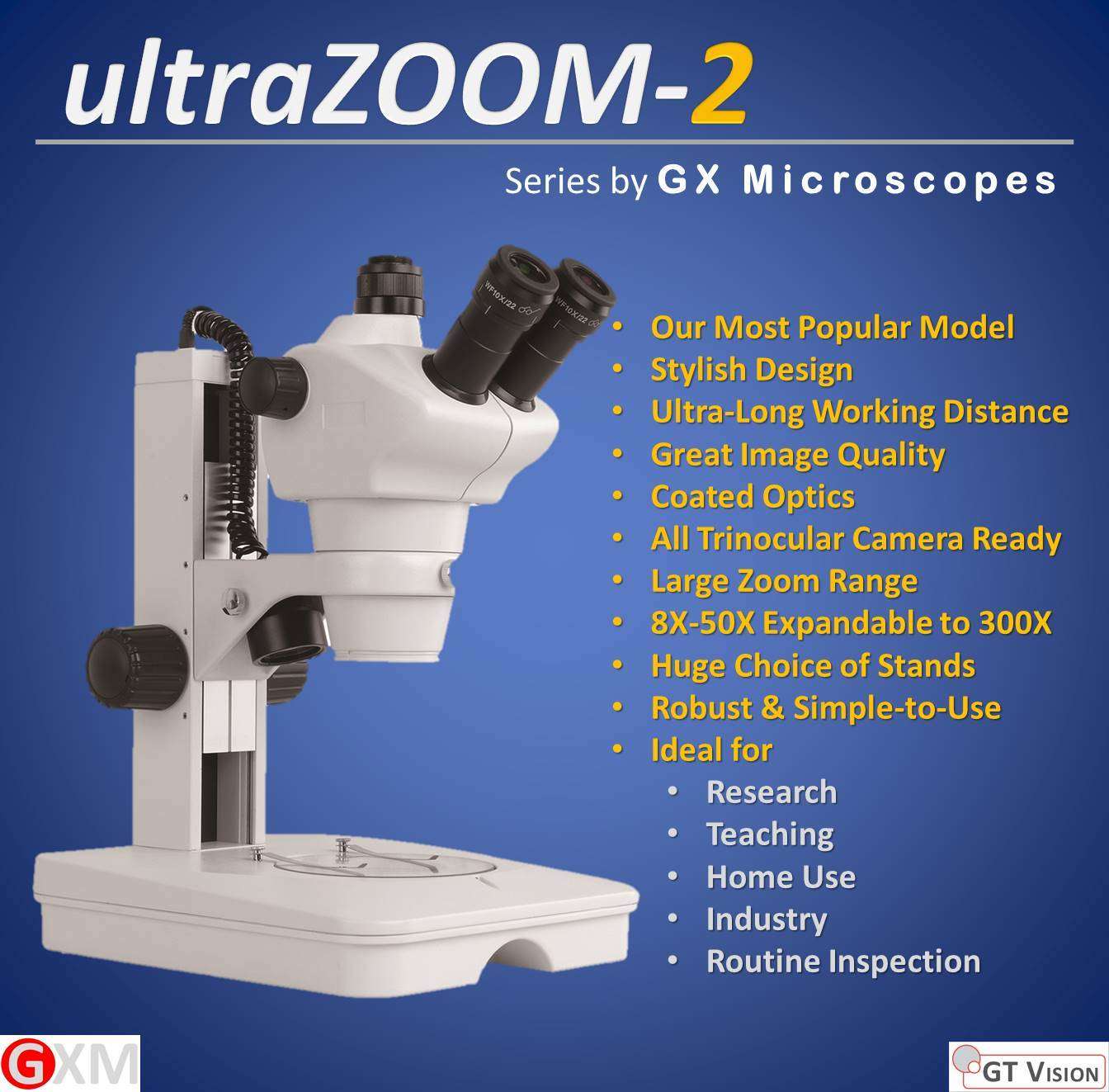 Stereo microscopes